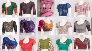 #Simple & Elegant  designer #cotton saree blouse collection 2020 #sareeblouse #blousestyles #designs screenshot 3