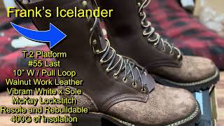 Frank’s Icelander insulated boot