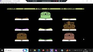 Mole Attack Max - Commodore 64 - Hoxs64 - Test Windows 10 Profile