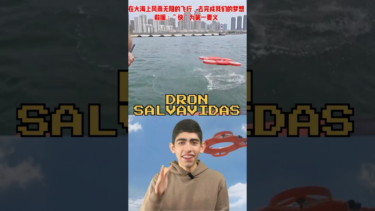 Dron Salvavidas TY-3R: Innovación y Seguridad en el Mar 