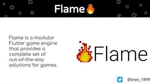 Introduction to Flutter with Flame (Arpan at DurJam)
