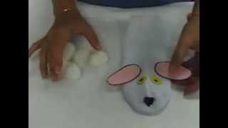 How to make a sock puppet- Sheep