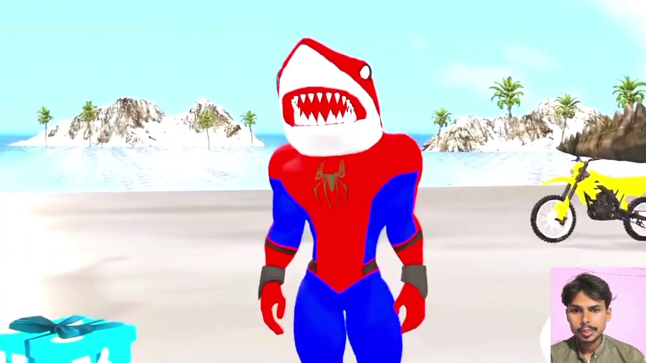 Funny 3D Gameplay Challenge – The Superheros Squid Game Challenge 😂🔥