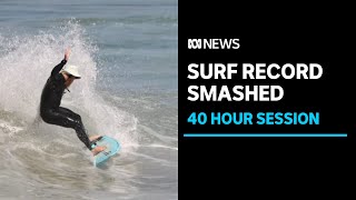 Worlds Longest Surf Record Broken By Australian Blake Johnston Abc News