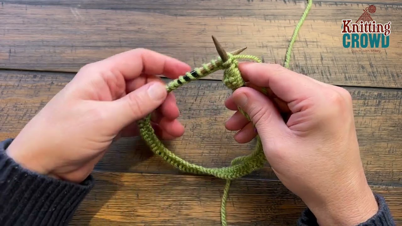 Knit 3 Purl 3 Knit Brim Making