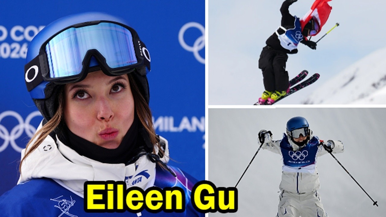 Eileen Gu Wins Silver - women's freeski slopestyle - 2026 Winter ...