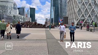Paris Walk - La Defense, Puteaux, Bois De Boulogne - 4K Hdr Walking Tour