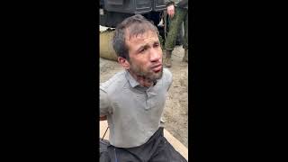 Кадры одного из задержанных в Брянской области, подозреваемого в совершении теракта в «Крокус-Холле»