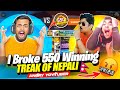 Breaking highest 550 winning streak of nepali angry youtuber  world record