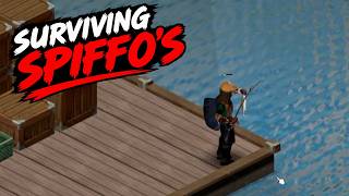 Fishing Was Great, Police Dpt Was A Mess | Project Zomboid Gameplay | Day 46-47 | Surviving Spiffo's