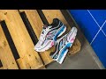 Callen schaub x saucony progrid omni 9 white  multi review  onfeet