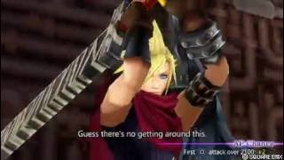 Dissidia 012: Duodecim KH Cloud Strife (DLC) vs. Kain Highwind