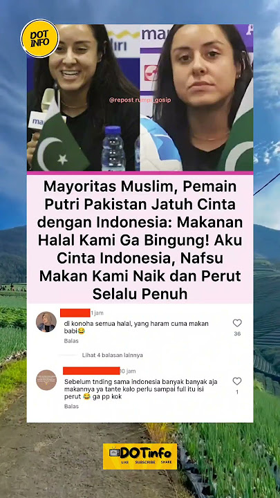 Cerita Pemain Timnas Putri Pakistan, Jatuh Cinta Dengan Indonesia #viralvideo #videoshorts #shorts