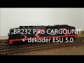 Piko 52772  lokomotywa spalinowa br 232   dekoder esu 50