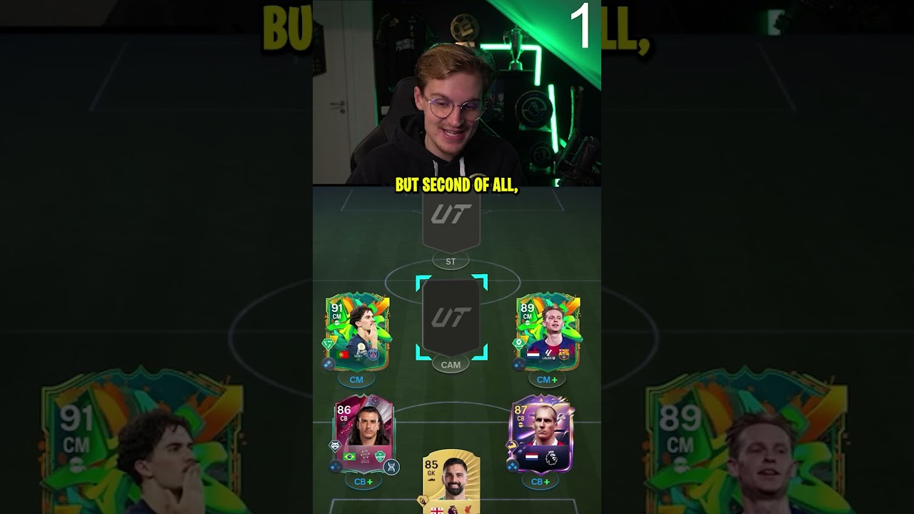 Rate My 4411 Team for the Cash Cup from 1-10💰 #fc26 #4411 #teamreview #cashcup #ultiamteteam #shorts