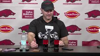 Ryan Silverfield recaps the Razorbacks first scrimmage of training camp