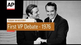 First Vice Presidential Debate - 1976 | Today in History | 15 Oct 16