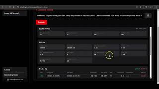 Backtesting - AI Trading Terminal for IBKR (TWS)