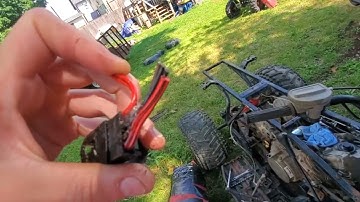 Easy Fix for No Spark on Polaris 325 Trailboss - No Key - Bypass Ignition Switch