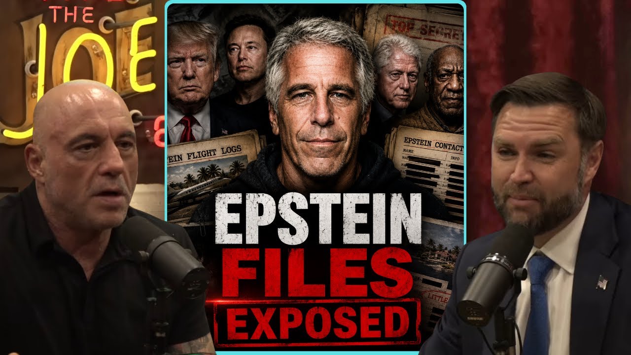 Joe Rogan Presses JD Vance Over The Epstein Files | Joe Rogan & JD Vance