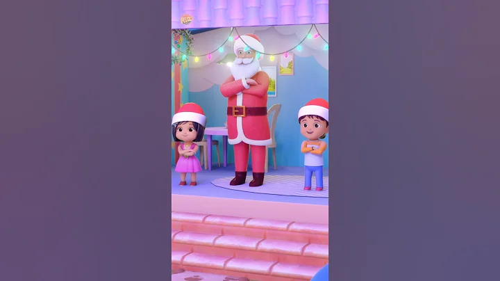 Jingle Bells Hindi Christmas Songs for Kids, Hindi Rhymes for Children, Santa Claus #shortsforkids