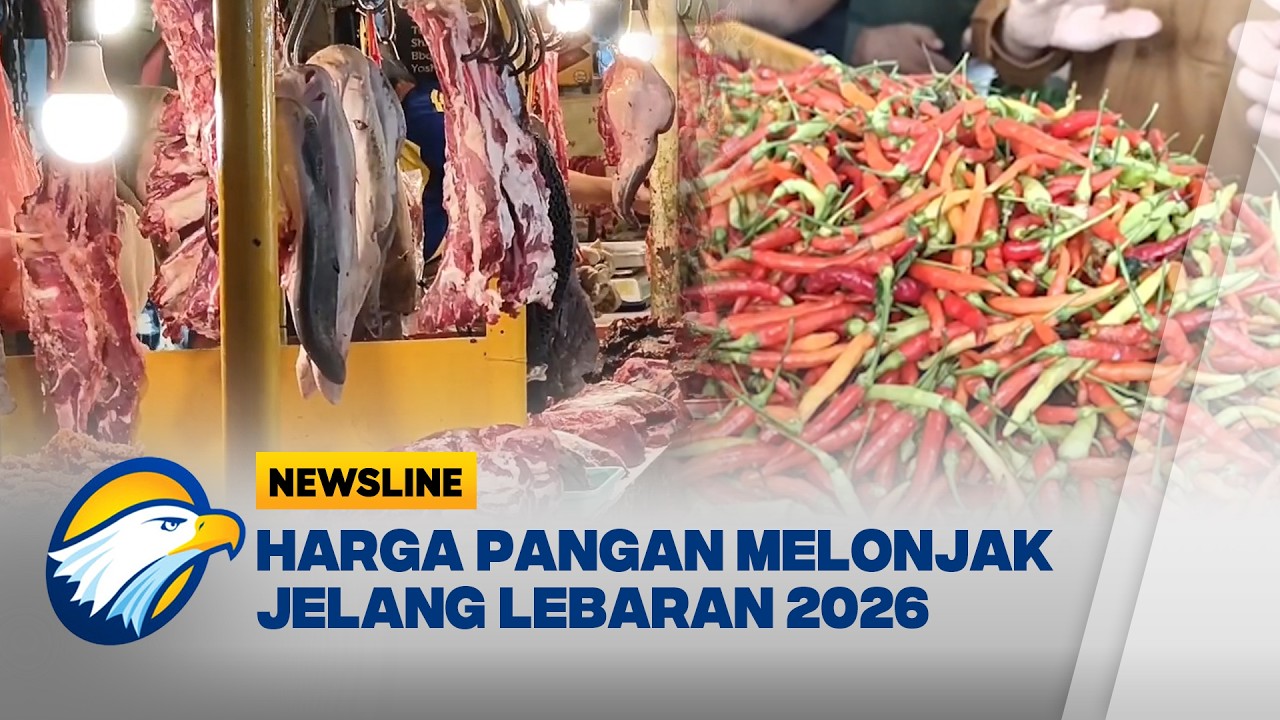 Harga Cabai Hingga Daging Sapi Melejit Jelang Lebaran 2026 -  [Newsline]