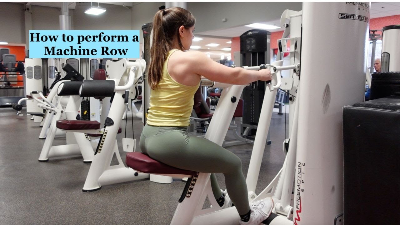 How to Perform a Machine Row - YouTube