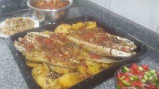 طريقة عمل سمك اللوط سنجاري واحلي أكلة سبيط وجمبري (#مطبخ_سهير_خطاب ).