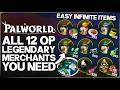 Palworld 1.0 - New LEGENDARY Merchant Found - All 12 Best Merchants You NEED - OP NPC Item Guide!