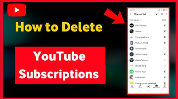 How to DELETE YouTube Subscriptions QUICKLY | Delete YouTube Subscription