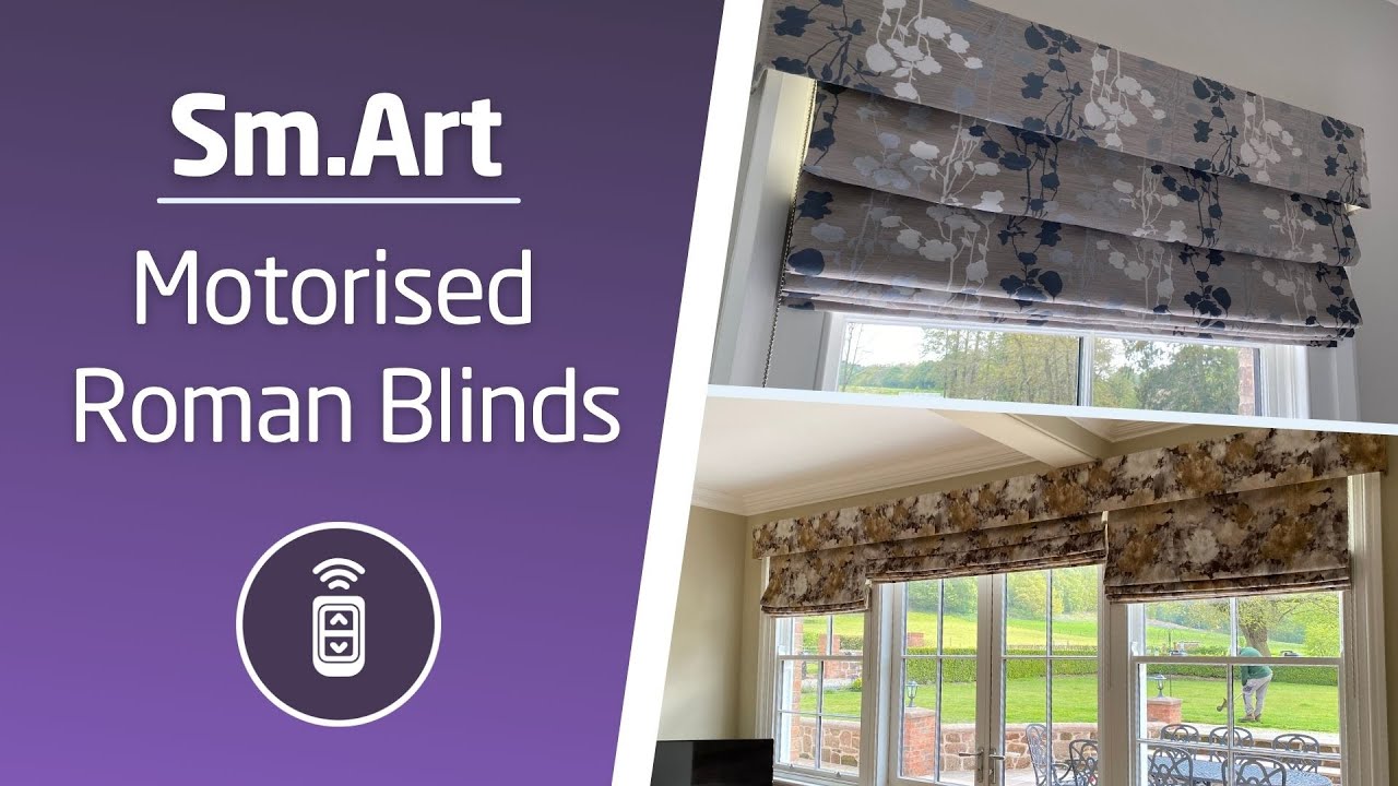 Sm.Art Motorised Roman Blinds | Love Your Blinds
