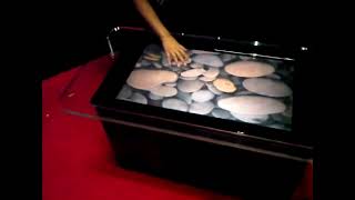 Codename "RealSurface" - first 120 points multitouch device for surface computing