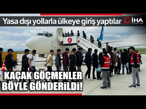 Ağrı'da 136 Afgan Göçmen Ülkelerine Gönderildi