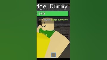 item asylum dodge dummy #shorts  #itemasylum #roblox  #robloxitemasylum #capcut