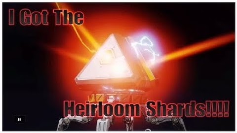 I finally got the HEIRLOOM SHARDS!!! (Apex Legends)