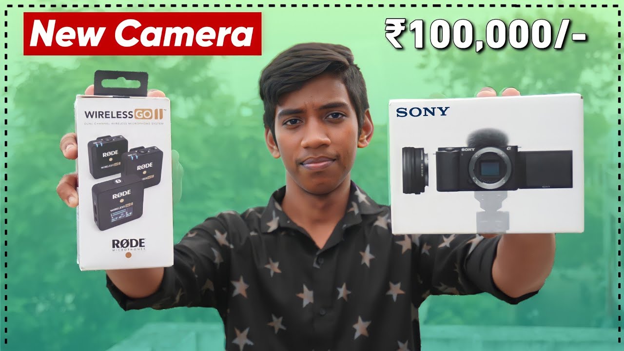 New Camera Unboxing 😍 | sony Zv E10 | Rode Wireless Go 2 | Telugu Expriments | 100k worth products