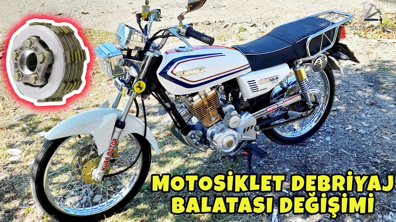 Motosiklet Debriyaj Balatası Nasıl Değiştirilir?