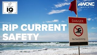 How to stay safe in rip currents