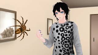 【MMD Meru The Succubus 】Dad, theres a spider in my room   Meru