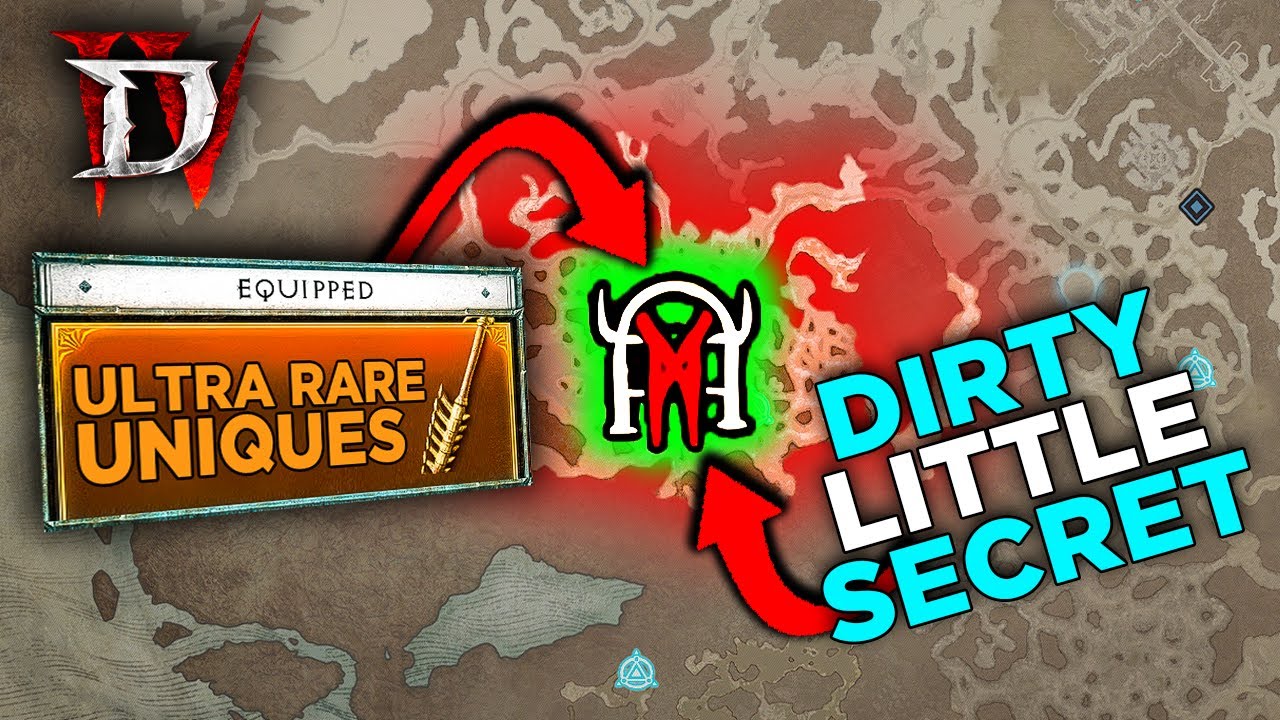 В кошмарных подземельях Diablo 4 есть ТРИ маленьких грязных секрета, позволяющих получить лучшую ...