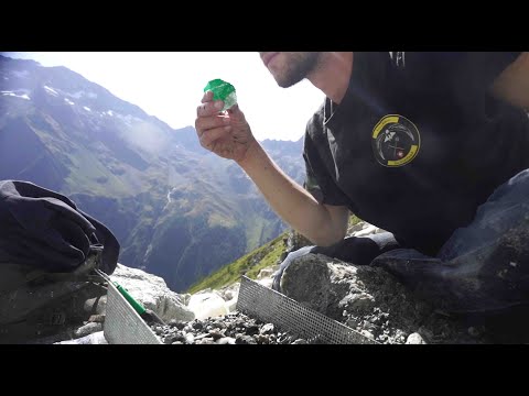 Smaragdsuchen in Österreich - Teil 5 - Erneut bis zum Bergwerk, langer Weg für schöne Smaragde