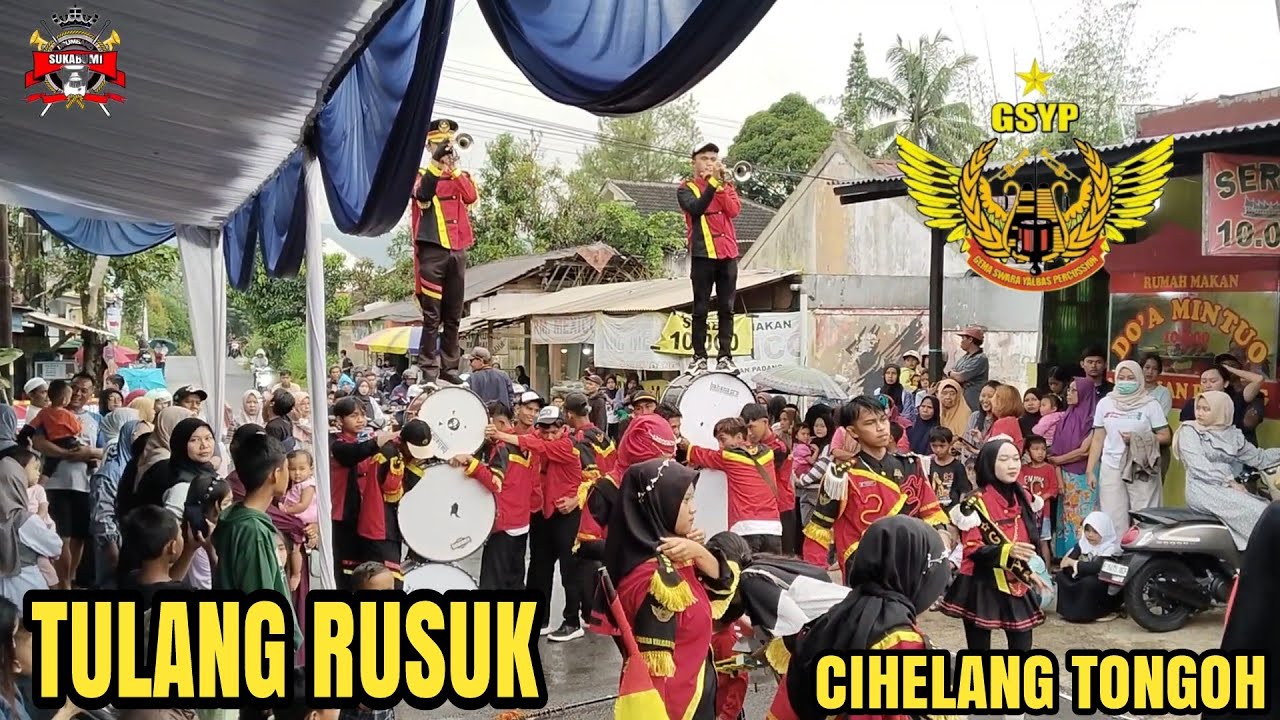 TULANG RUSUK (rita sugiarto) - Cover drumband GSYP | CIHELANG TONGOH