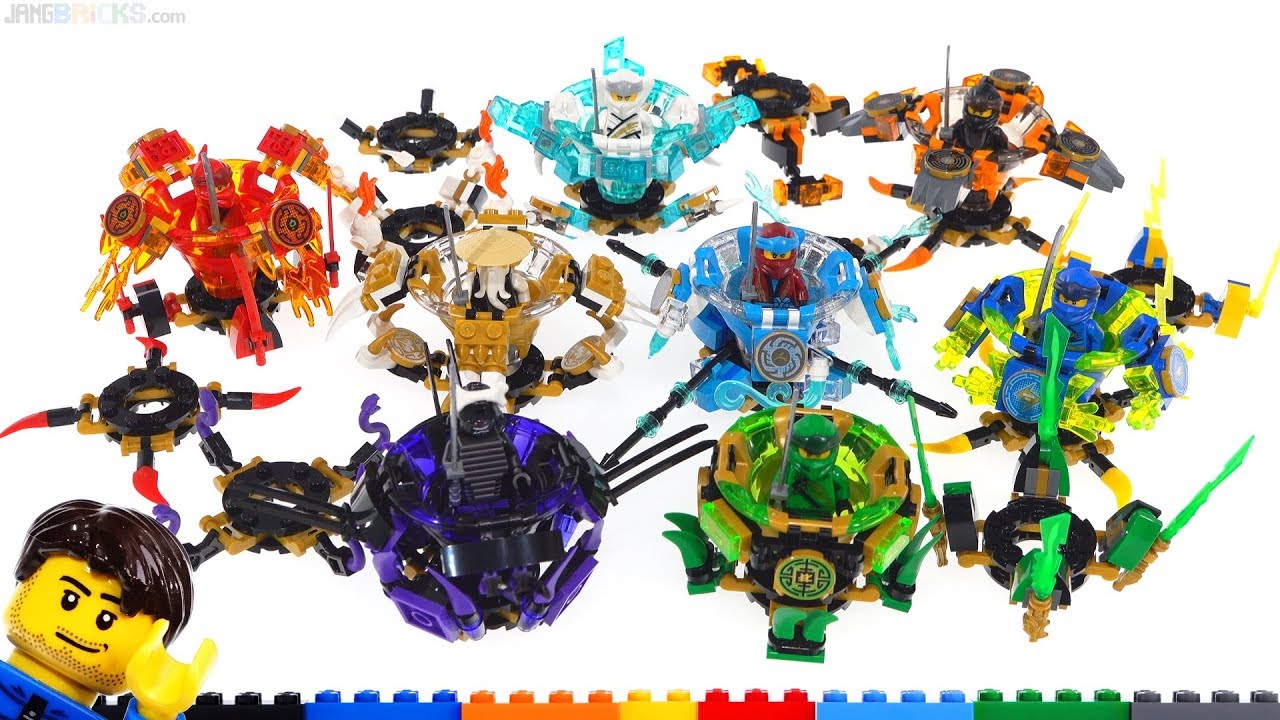 All LEGO Ninjago 2019 Spinjitzu spinner sets reviewed! 70659 70660 etc. -  YouTube