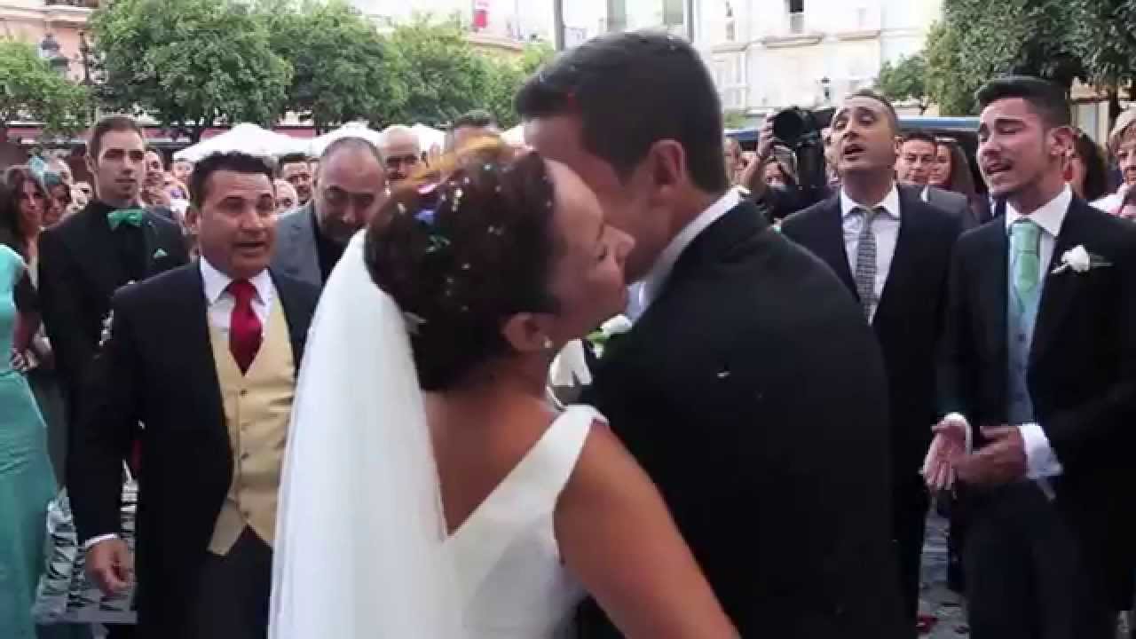 Boda Tania & David en Cádiz - Sorpresa Antonio Martín
