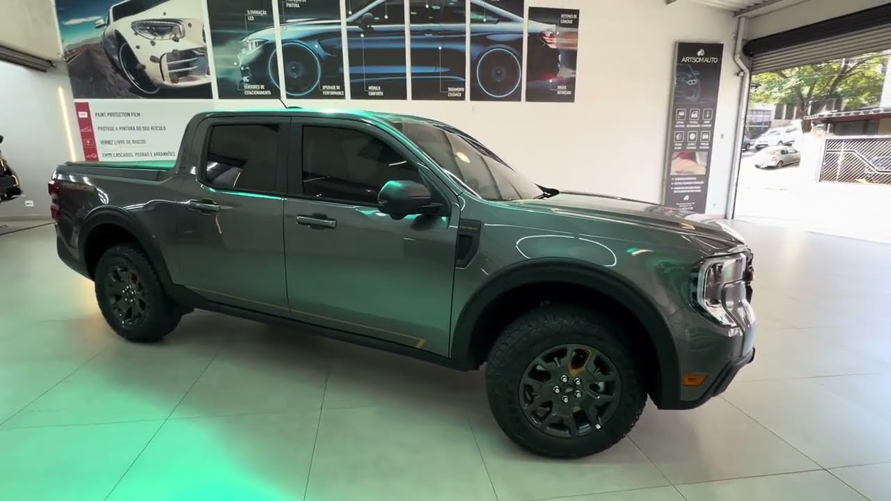 Ford Maverick 2025 - Conjunto Películas Solar e Proteção Mídia - ArtsomAuto