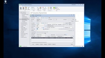 Sage 300cloud AP Payment Entry