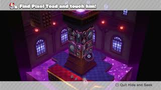 Captain Toad - Treasure Tracker - Episode 3 - Level 21 - Ghost Gallery Gambit Pixel Toad