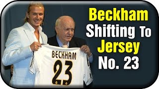beckham 23 jersey