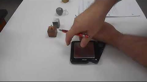 Unit 1or2 Lab Density (("video lab")) OLD