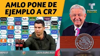 López Obrador pone de ejemplo a Cristiano Ronaldo | Telemundo Deportes